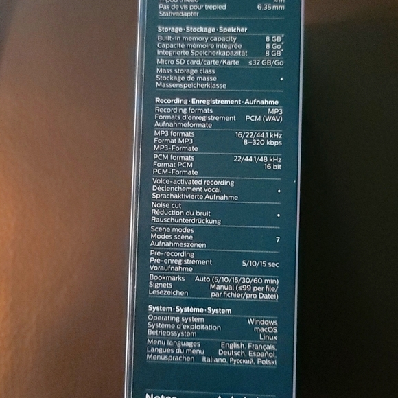 PHILIPS- Voice Tracer Audio Recording - Picture 4 of 7